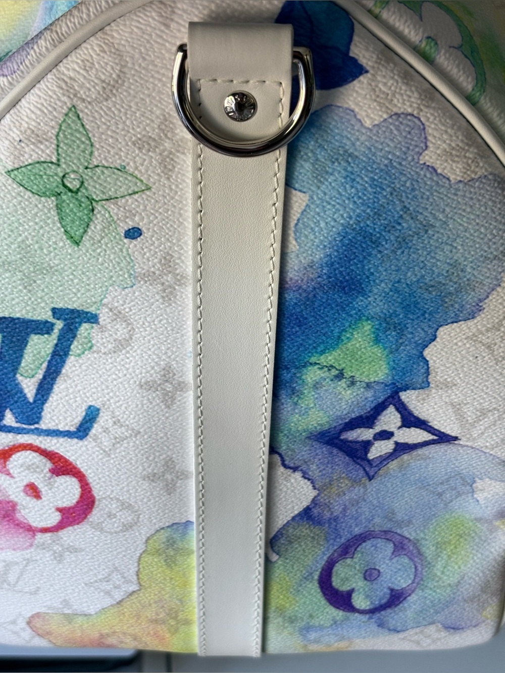 🌸Louis Vuitton Watercolor Keepall B 50🌸 - Picture 8 of 16
